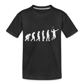 Joueur de badminton Fan de badminton Badminton Badminton Badminton - T-shirt bio Premium Enfant - noir - Devant