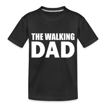 The walking dad - T-shirt bio Premium Enfant - noir - Devant
