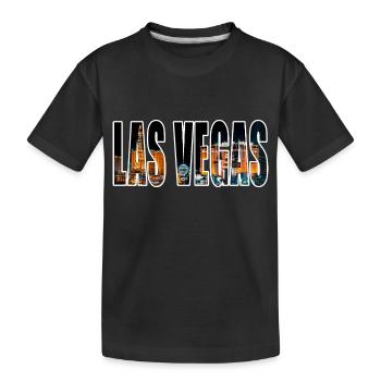 LAS VEGAS - T-shirt bio Premium Enfant - noir - Devant