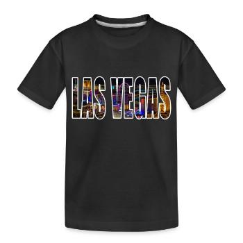 Las Vegas - T-shirt bio Premium Enfant - noir - Devant