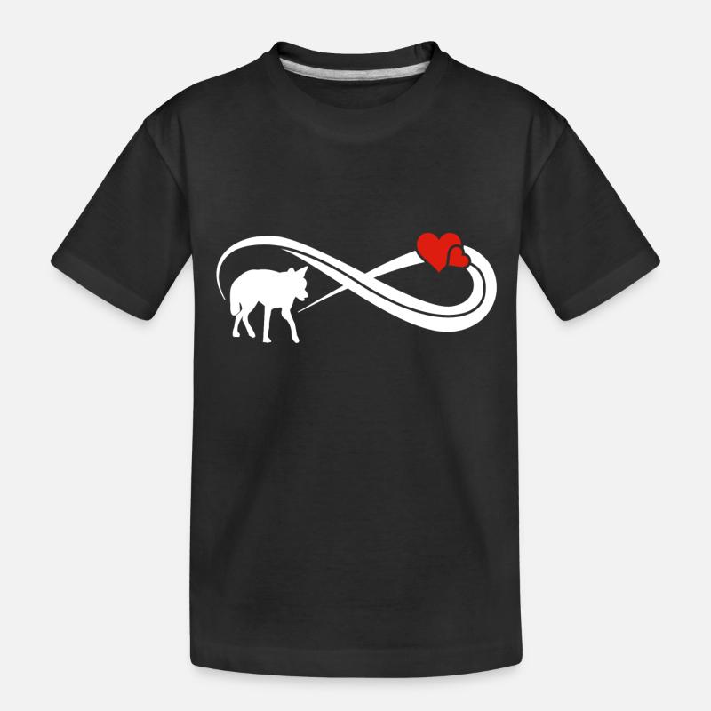 Signe infini Fox Infinity - T-shirt bio Premium Enfant - noir