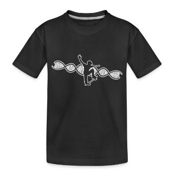 Skateboard Skateboarding Skaten Longboard Skater - T-shirt bio Premium Enfant - noir - Devant