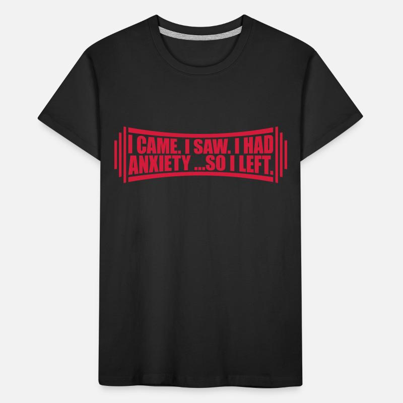 J’avais de l’anxiété en disant T-shirt bio Premium Enfant