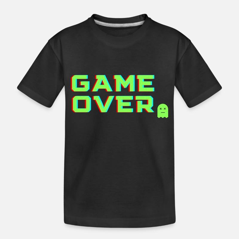 Game over - T-shirt bio Premium Enfant - noir
