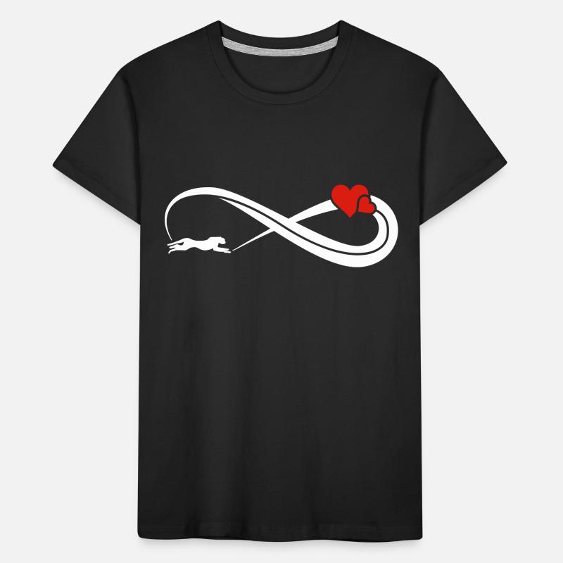Signe infini Cheetah Infinity T-shirt bio Premium Enfant