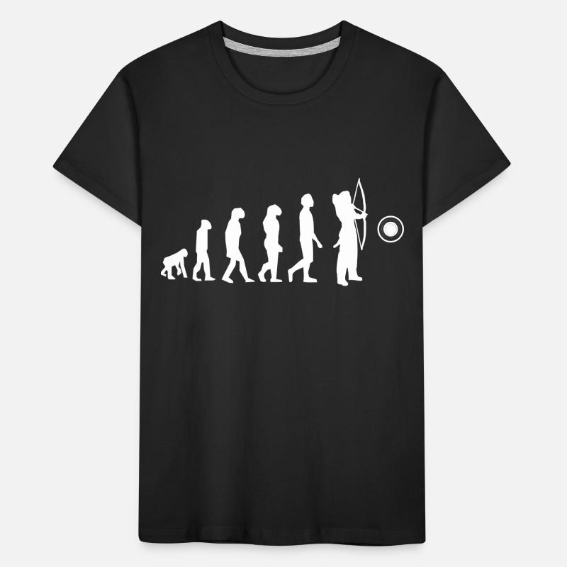 Tir à l’arc évolution T-shirt bio Premium Enfant