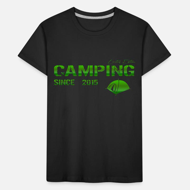 Camping 2015 Geschenk Kinder Premium Bio T-Shirt