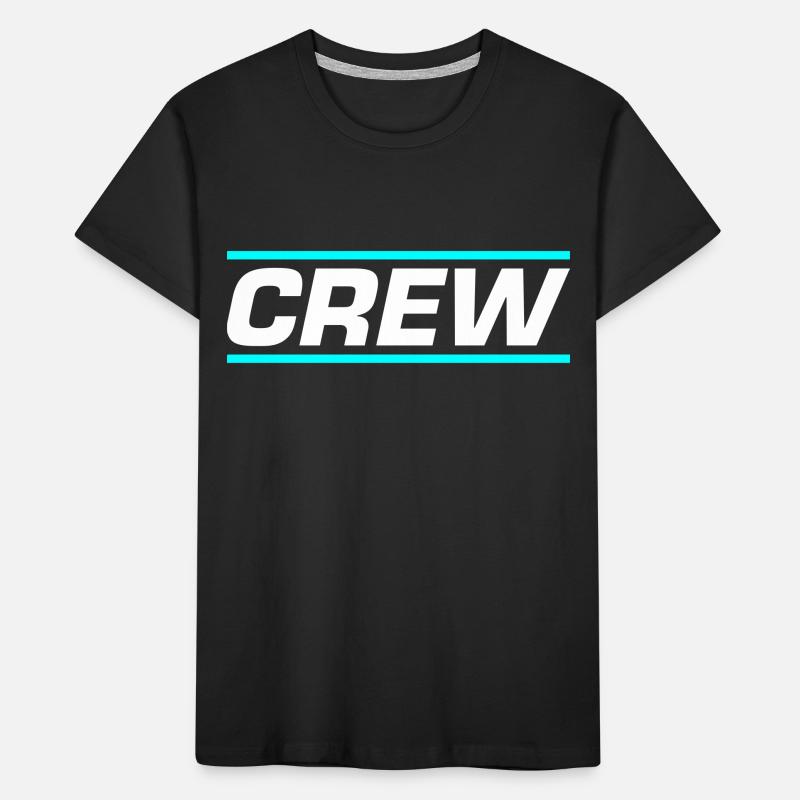 Conception de l’équipage T-shirt bio Premium Enfant