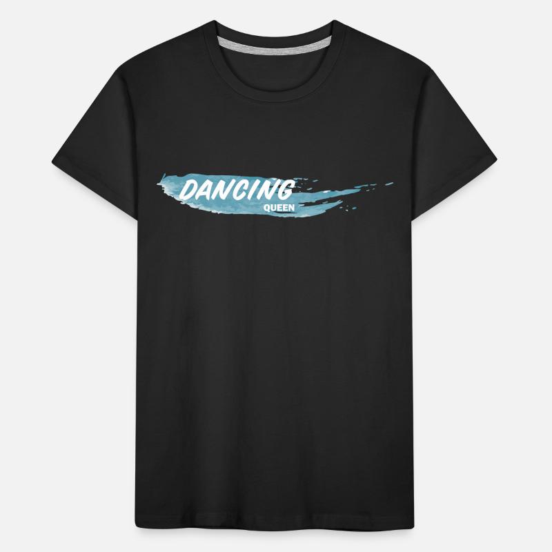 Dancing Dance Music Kids' Premium Organic T-Shirt