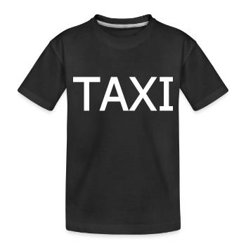 Taxi - T-shirt bio Premium Enfant - noir - Devant