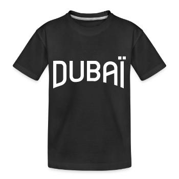 Dubaï - T-shirt bio Premium Enfant - noir - Devant