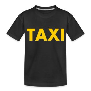 Taxi - T-shirt bio Premium Enfant - noir - Devant