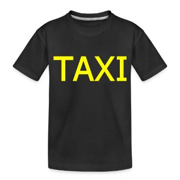 Taxi - T-shirt bio Premium Enfant - noir - Devant