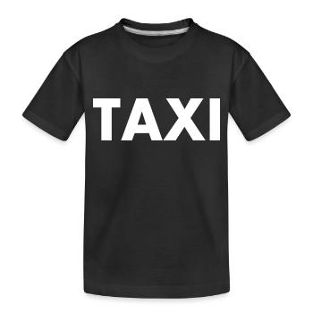Taxi - T-shirt bio Premium Enfant - noir - Devant