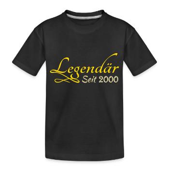 Légendaire 2000 - T-shirt bio Premium Enfant - noir - Devant