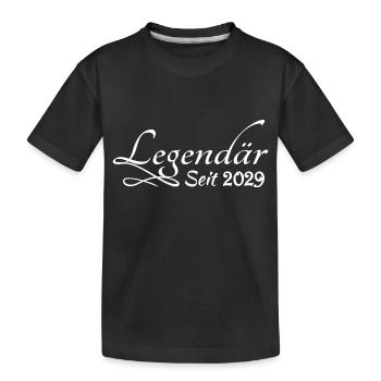 2029 - T-shirt bio Premium Enfant - noir - Devant