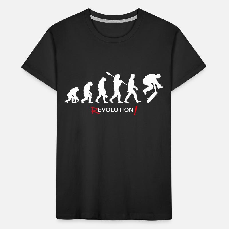 Revolution - Evolution Man Fun Twist 05 Kinder Premium Bio T-Shirt