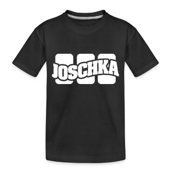 Joschka comme nom - T-shirt bio Premium Enfant - noir - Devant