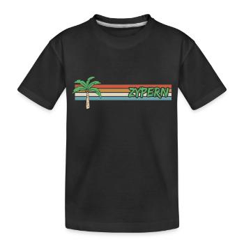 Vacances Chypre - T-shirt bio Premium Enfant - noir - Devant