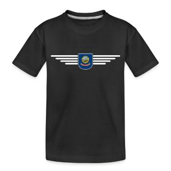 Idaho Fan T-Shirt – Nature & Adventure - T-shirt bio Premium Enfant - noir - Devant