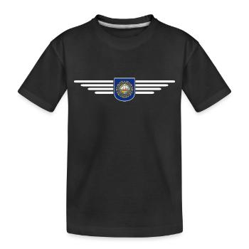 New Hampshire Fan T-Shirt – Must-have! - T-shirt bio Premium Enfant - noir - Devant