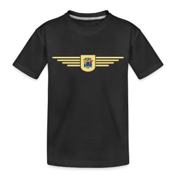 T-shirt de supporter du New Jersey – Parfait pour les fans ! - T-shirt bio Premium Enfant - noir - Devant