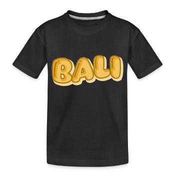 Vacances Bali - T-shirt bio Premium Enfant - noir - Devant