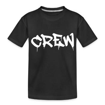équipage - T-shirt bio Premium Enfant - noir - Devant