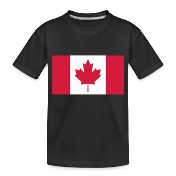 Canada - T-shirt bio Premium Enfant - noir - Devant