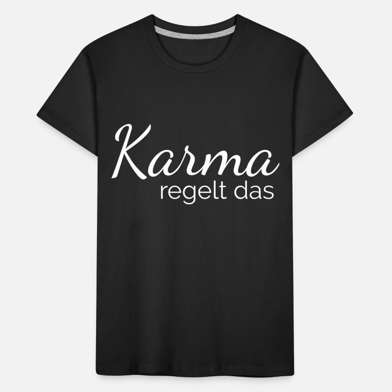 Le karma règle le T-shirt bio Premium Enfant