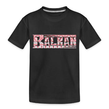 exyu balkan rock bosna croatie serbie - T-shirt bio Premium Enfant - noir - Devant
