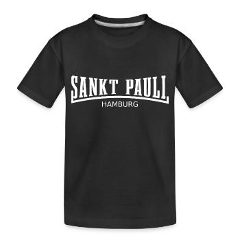 Sankt Pauli Hambourg - T-shirt bio Premium Enfant - noir - Devant