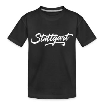 Stuttgart - T-shirt bio Premium Enfant - noir - Devant