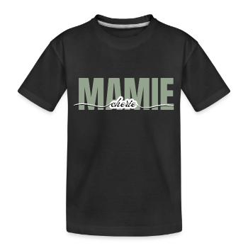 Granny Darling - Oma Geschenk - Kinder Premium Bio T-Shirt - Schwarz - Vorne
