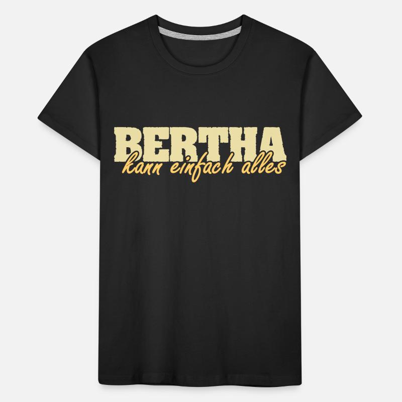 Mrs. Bertha Kids' Premium Organic T-Shirt