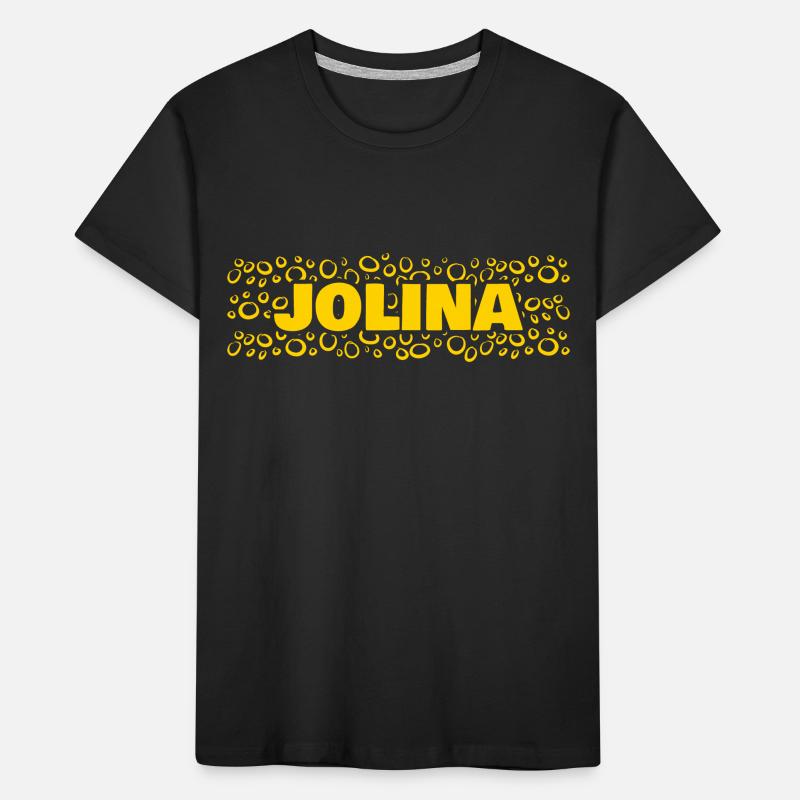Jolina as a first name Kids' Premium Organic T-Shirt