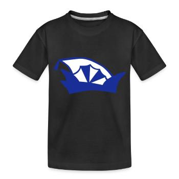 Karneval - Kinder Premium Bio T-Shirt - Schwarz - Vorne
