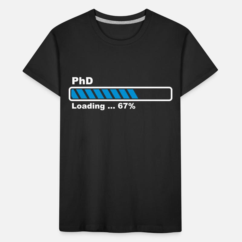 PhD loading bar Kids' Premium Organic T-Shirt