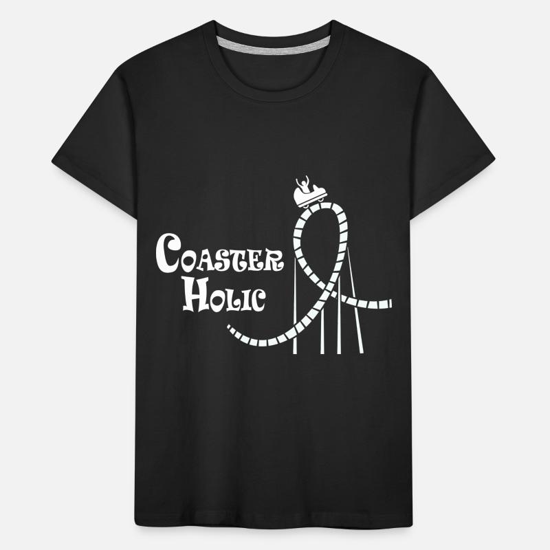 Roller coaster engineer Kids' Premium Organic T-Shirt