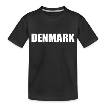 Danemark - T-shirt bio Premium Enfant - noir - Devant