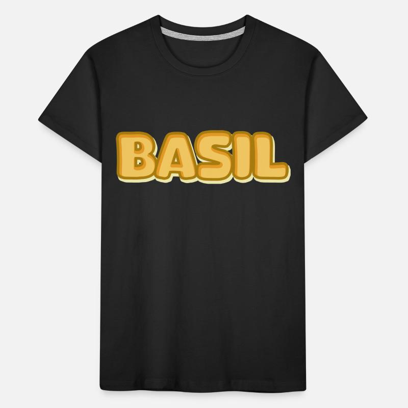 Basil Basil Kids' Premium Organic T-Shirt
