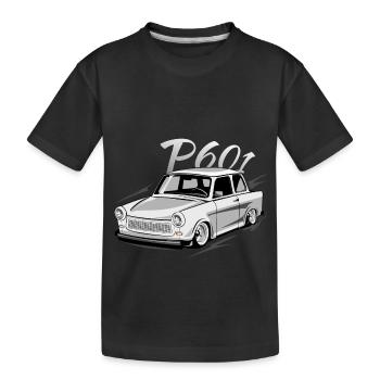  P601 - Zweitakt DDR - Kinder Premium Bio T-Shirt - Schwarz - Vorne