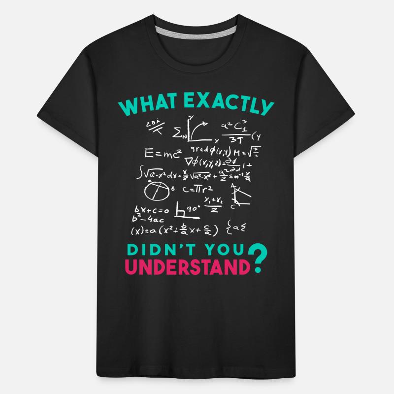 Physique Math Formule Blague T-shirt bio Premium Enfant