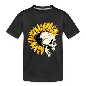 Punks Not Dead - Kids' Premium Organic T-Shirt - black - Front