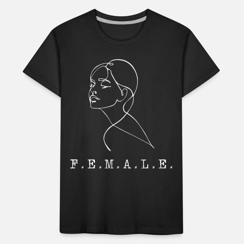 F E M A L E Kinder Premium Bio T-Shirt
