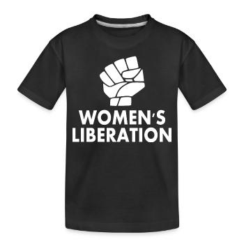 Womens liberation - T-shirt bio Premium Enfant - noir - Devant