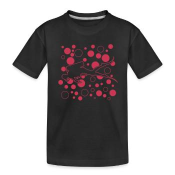 Scuba Diving - Kinder Premium Bio T-Shirt - Schwarz - Vorne