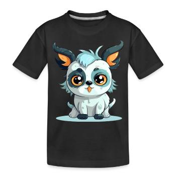Torno the streum - Kids' Premium Organic T-Shirt - black - Front