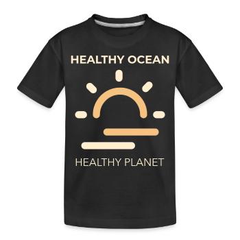 Marine Conservation - T-shirt bio Premium Enfant - noir - Devant