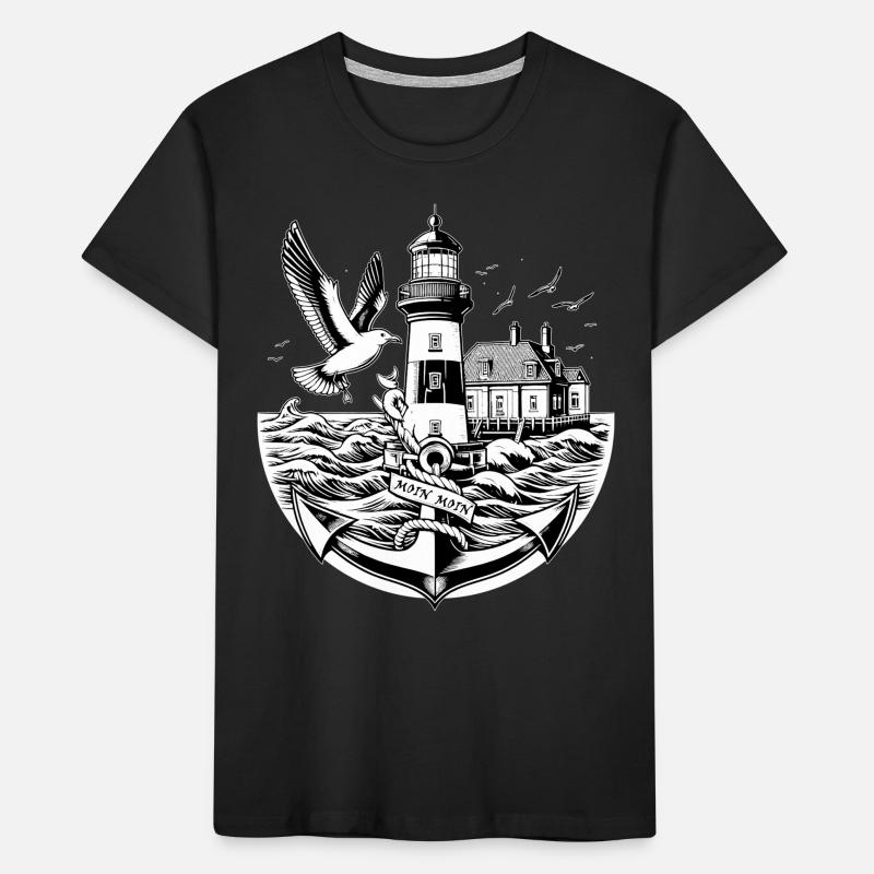 Paysage côtier Moin Moin T-shirt bio Premium Enfant